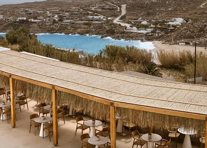 Отель Mykonos Flow Super Paradise, Adults Only By Mr And Mrs White Пляж Супер-Парадайз